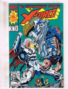 Lot Of 8 X-Force Marvel Comic Books # 17 18 21 26 28 30 31 38 X-Men Deadpool JR2