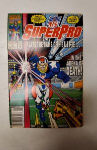 NFL Superpro #4 (1992) Marvel Comic Book J732