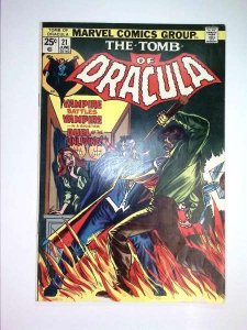 Tomb of Dracula (1972 series)  #21, VF- (Actual scan)
