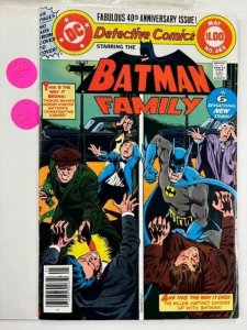 DETECTIVE COMICS 483 Batman Family FINE+ DC Comics Bronze April 1979