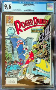 Roger Rabbit #1 Direct Edition (1990) - CGC 9.6- Cert#4518180021