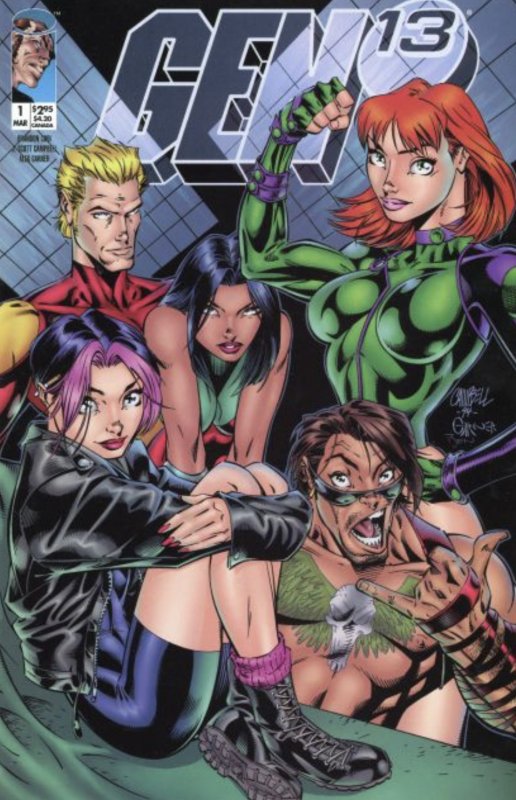 Gen 13 #0 Vol 1 (1994) 1-10 Vol 2 (1995) See Description for list 13 book lot