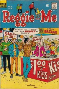 Reggie and Me #36 GD ; Archie | low grade comic July 1969 Kissing Booth Cover