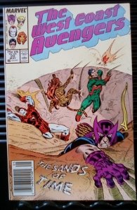 West Coast Avengers #20 Newsstand Edition (1987)
