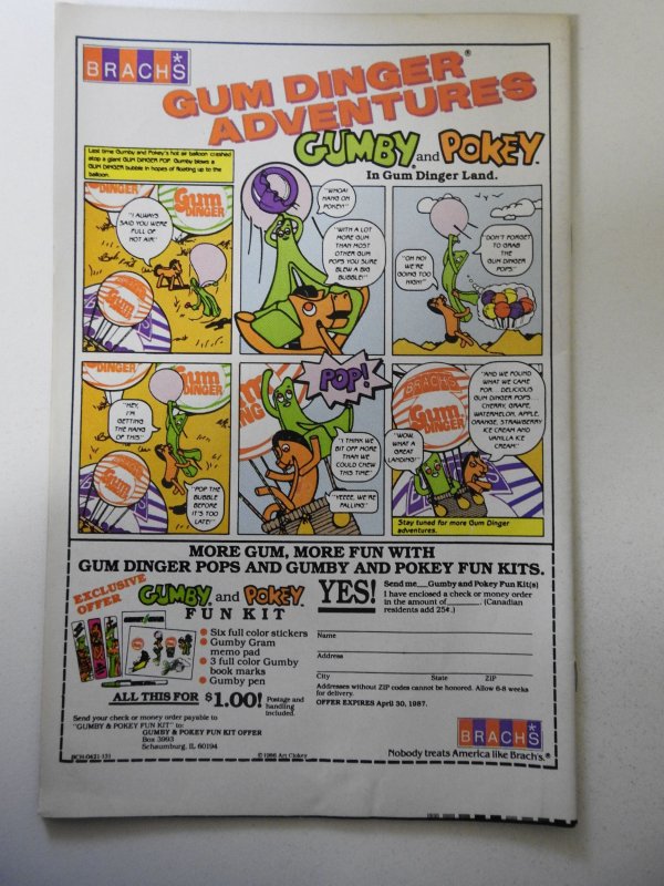 The Avengers #277 (1987) VG+ Condition moisture stain