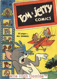 TOM AND JERRY (1948 Series)  (DELL) #81 Good Comics Book