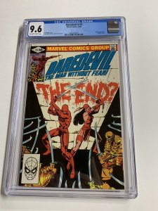 Daredevil 175 Cgc 9.6 Ow/w Pages Frank Miller Marvel 2061440007