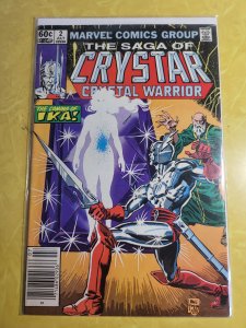 The Saga of Crystar, Crystal Warrior #1 through 5 (1983)