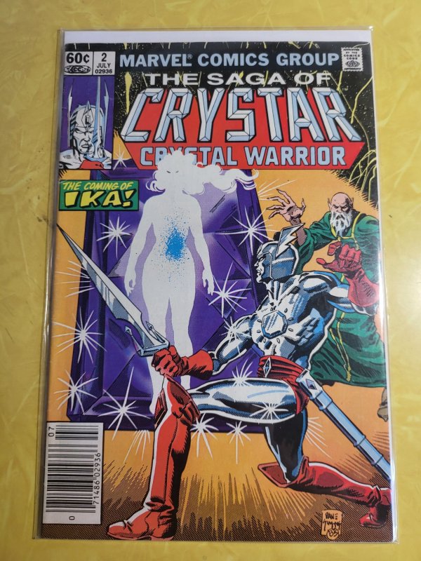 The Saga of Crystar, Crystal Warrior #1 through 5 (1983)