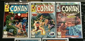 CONAN #113-119, 120, 121 5PC LOT (VF) SATAN HAD A SON!! 1980-81