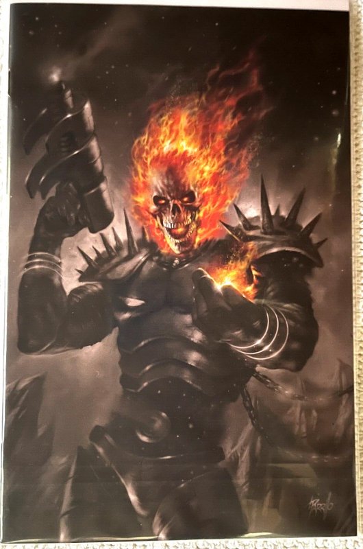 ?~MARVEL~COSMIC GHOST RIDER #1~PARILLO 4 BOOK SET~TRADE & 3 ?RARE? VIRGINS~?