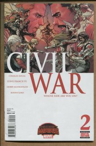 Civil War #1-4 & Choosing Sides 2006 (Grade 9.2 OB All)