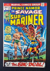 Sub-Mariner (1968) #65 NM (9.4) She-Devil