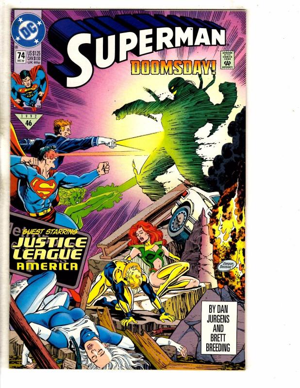 11 Superman DC Comic Books # 70 71 72 73 74 75 76 77 78 (2) 79 Batman Flash PP8