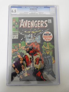 The Avengers #54 (1968) CGC 6.5! OWW Pages!