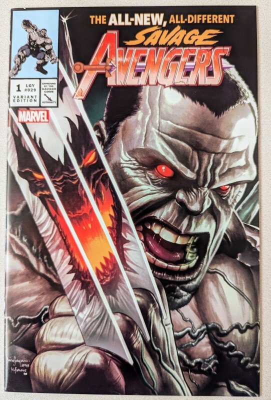 SAVAGE AVENGERS #1 MICO SUAYAN Unknown Comics Exclusive Trade Dress & Virgin Set