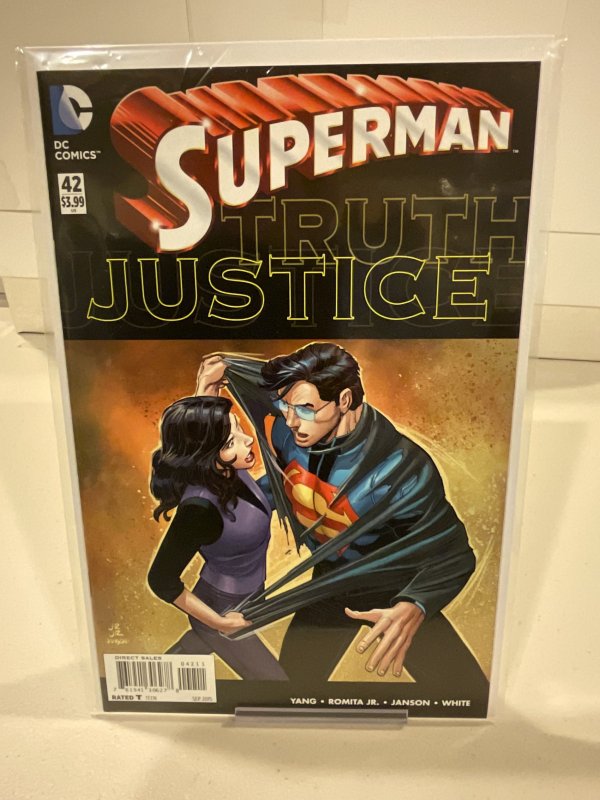 Superman #42  2015  9.0 (our highest grade)  New 52!