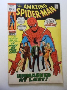 The Amazing Spider-Man #87 (1970) FN- Condition