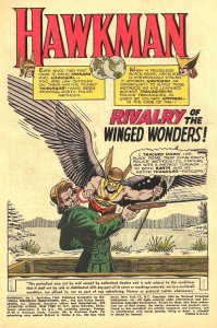 HAWKMAN #1 (Apr1964) 7.0 FN/VF 1st Silver Age Issue! Gardner Fox/Murphy Anderson