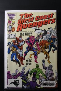 West Coast Avengers #18 Direct Edition (1987)