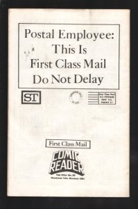 Comic Reader #110 1974-Luke Cage-Powerman cover-Roy Thomas Resigns From Marve...