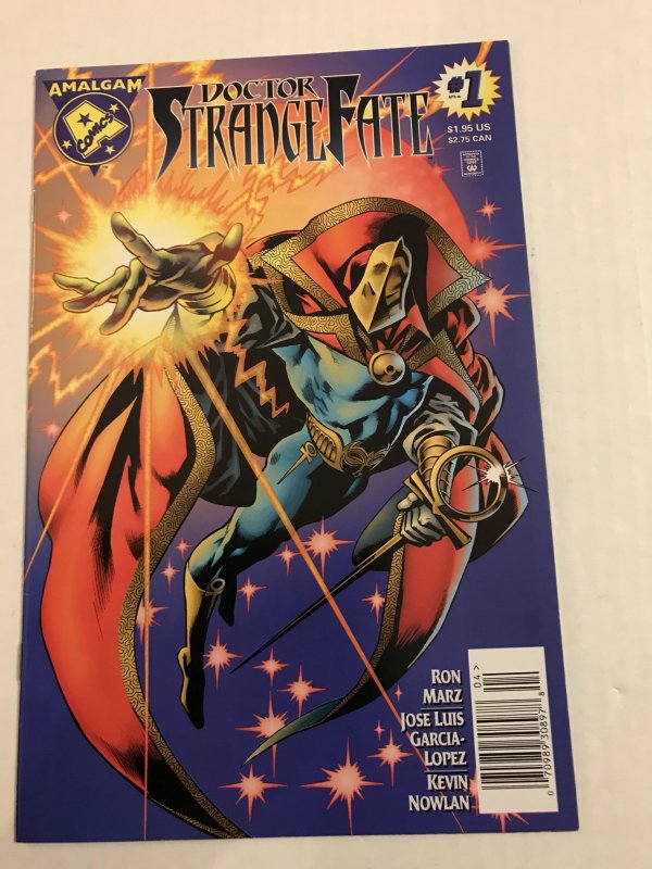 DOCTOR STRANGEFATE #1 : DC Marvel Amalgam VF;  Newsstand, Dr. Strange / Fate