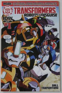 Transformers: Robots In Disguise #1, sub cover (Jul 2015, IDW), NM (9.4)