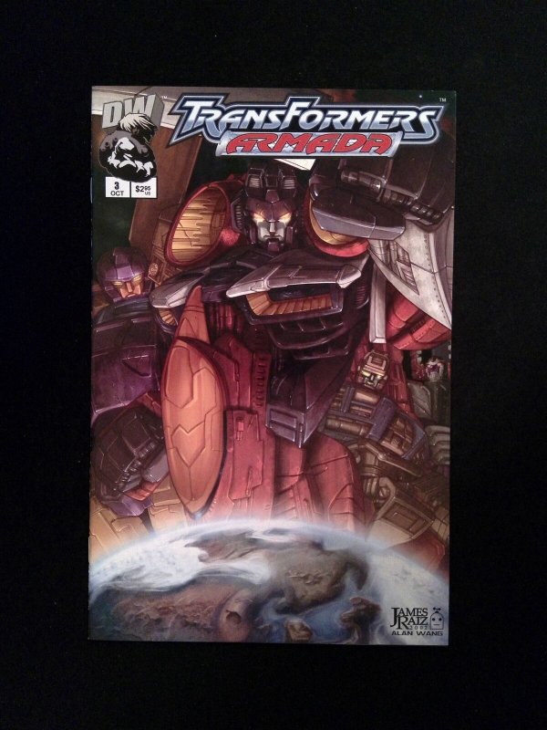 Transformers Armada 3 DREAMWAVE Comics 2002 NM International