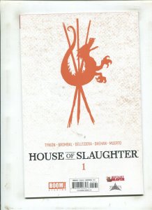 2PC HOUSE OF SLAUGHTER #1 (9.2) BLACK AND WHITE & COLOR VARIANTS!! 2021