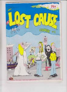 Lost Cause Comix #1 FN+ (1st) print - tim lowe - arnold willis  underground 1976 