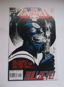 MARVEL: THE PUNISHER #102, CLASSIC BULLSEYE COVER, LOW PRINT RUN, HIGH GRADE, NM 