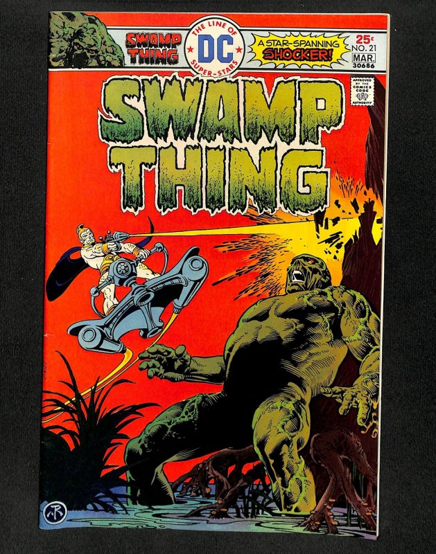 Swamp Thing #21 1st Appearance Patchwork Man! Wrightson Art!