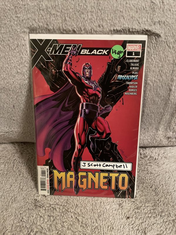 X-Men: Black - Magneto 1 (2018)