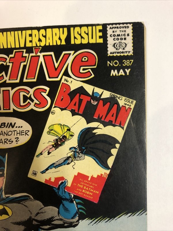 Detective Comics (1969) # 387 (VG) 30th  Anniversary | Batman 1 Joker