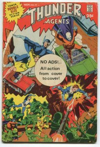 1968 Thunder Agents #19 ~Double Size~No Ads!...All Action!~ (Grade 5.0)