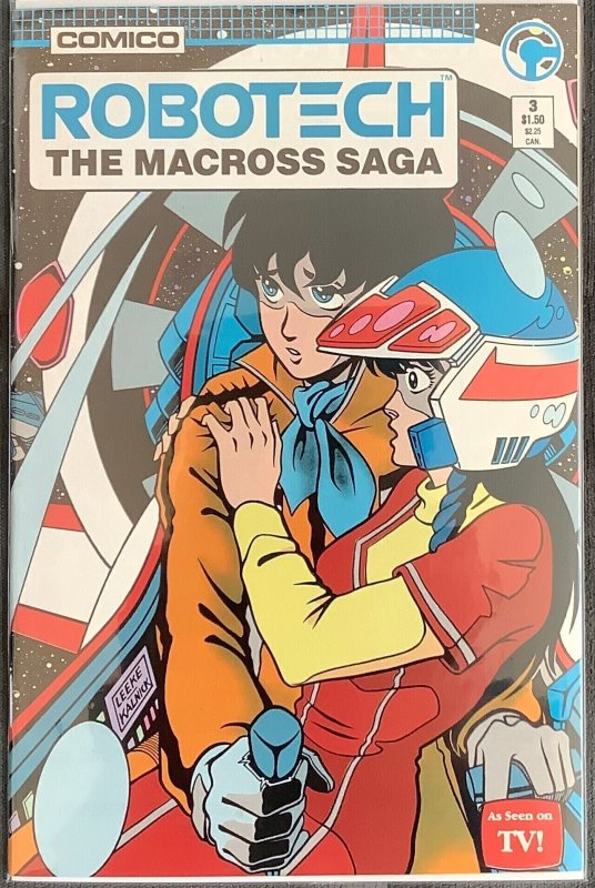 Robotech: The Macross Saga #3 (1985, Comico) NM-