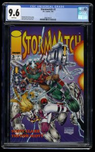 Stormwatch (1993) #3 CGC NM+ 9.6 White Pages