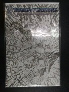 Transformers Megatron Origin #3 Sketch Variant Cover IDW