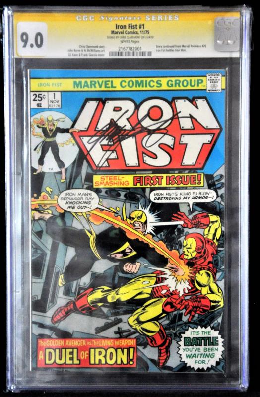 Iron Fist #1 (Marvel, 1975) CGC 9.0