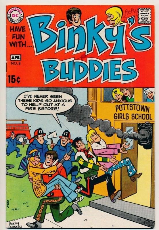 Binky's Buddies #8 DC Comics 1970 ~ VG/FINE (PJ37) 