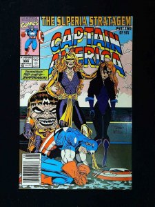 Captain America #388  Marvel Comics 1991 Vf/Nm Newsstand
