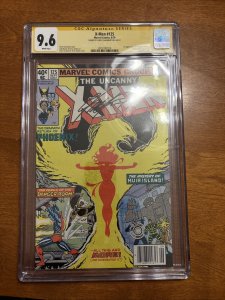 X-Men (1979) # 125 (CGC 9.6 WP) Phoenix | Signed Claremont