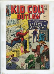 Kid Colt #119 ~ Bassett, The Badman! UK Price Variant! ~ (Grade 8.0)WH