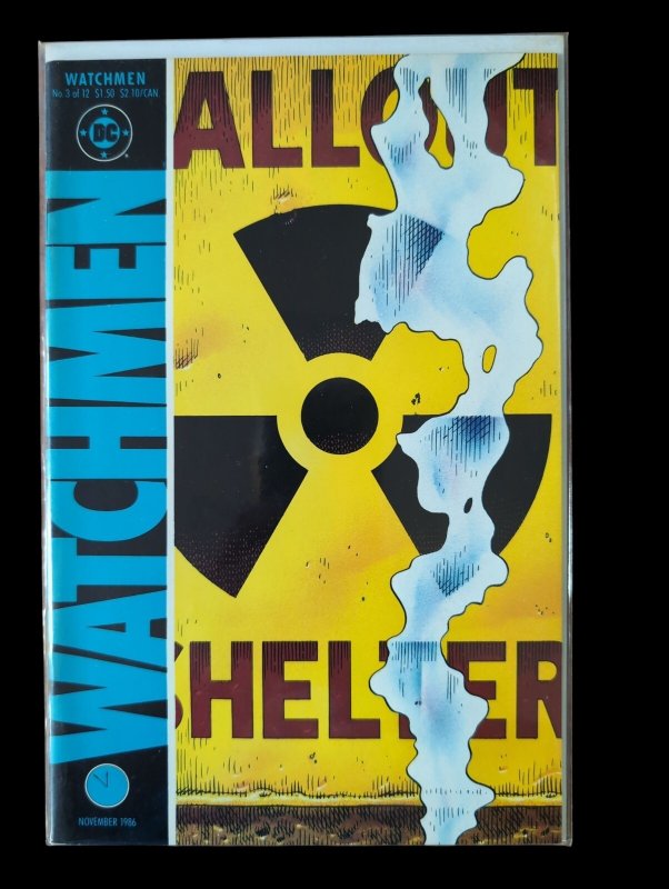 Watchmen #1-12 Complete Set 1st Rorschach Manhattan Ozy 1st Printing 1986 FN/VF