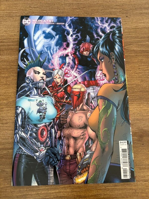 Wildcats # 1 NM 1st Print Variant Cover DC Comic Book Jim Lee 14 J277