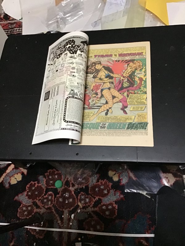 Marvel Chillers #7 (1976) 5th Tigra! Red wolf! Super Skrull! High-Grade! VF/NM