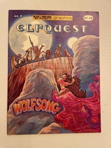 Elfquest # 4 Warp Graphics Graphic Novel Comic Book Pini 7 J260