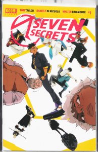 Seven Secrets #1 Rad Raptor Comics Cover (2020) Seven Secrets