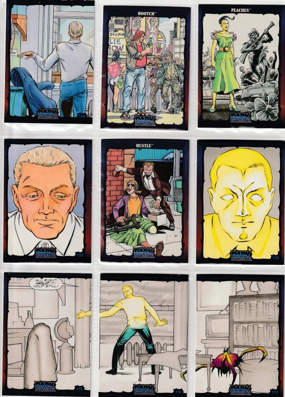 Dark Dominion # 0 Trading Cards  Rare Steve Ditko painted art ! 117 Cards !