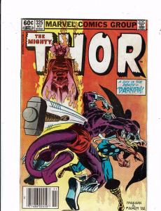 Lot Of 5 Mighty Thor Marvel Comic Books # 291 308 324 325 329 Avengers Loki BD2